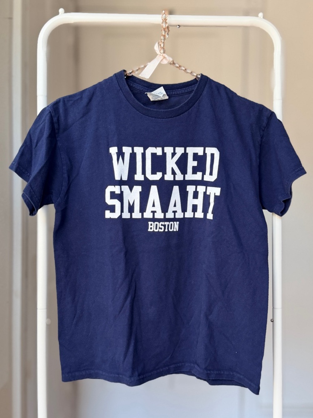 Delta Pro Weight navy blue Wicked Smaaht tshirt